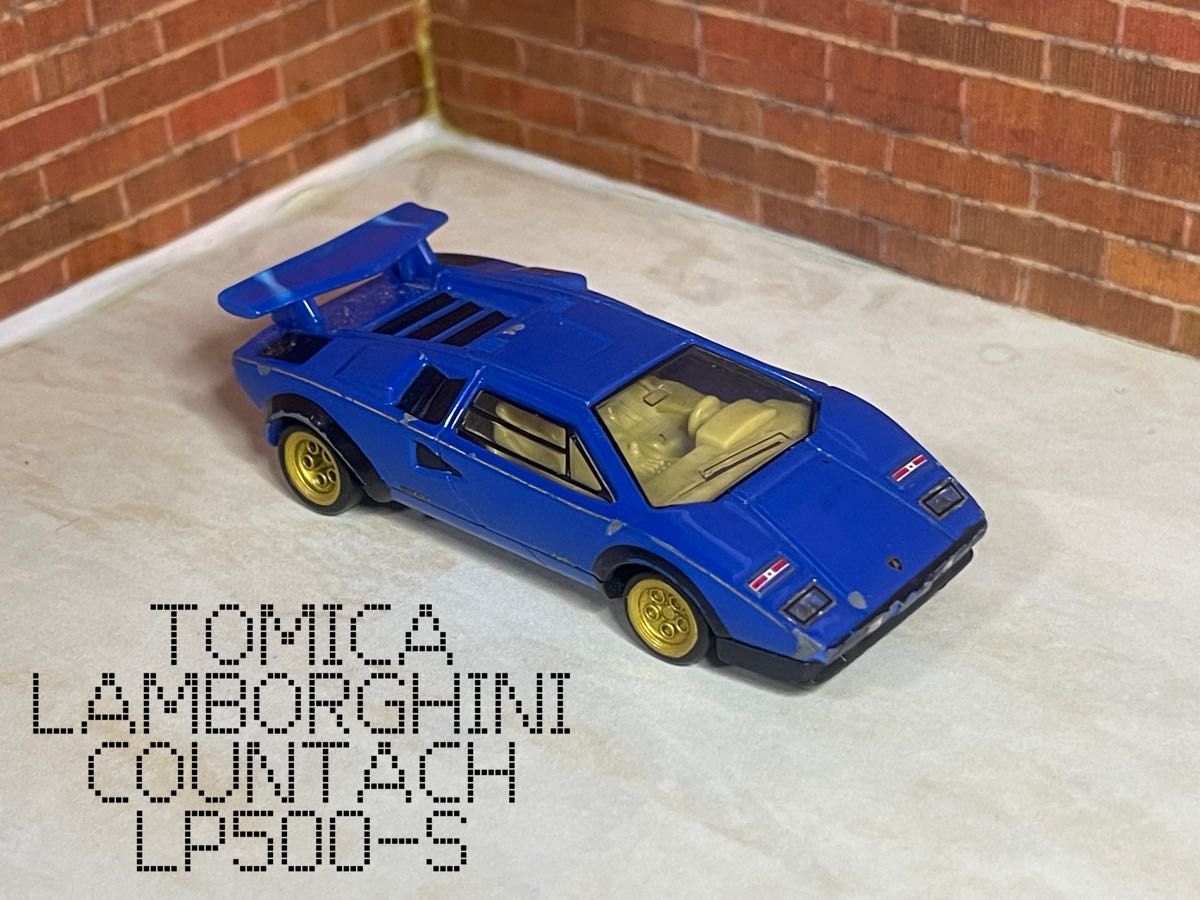 【ミニカー】トミカ/ランボルギーニカウンタックLP500-S_LAMBORGHINI COUNTACH LP500-S【中古】