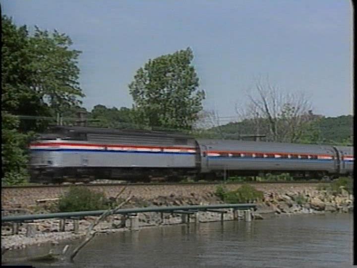 【アメリカ鉄道資料　VHSビデオテープ】AMTRAK / ALONG THE HUDSON DIVISION_画像8