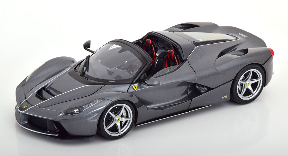 BBR 1/18 Ferrari La Ferrari Aperta　Grigio Ferro　フェラーリ　BBR182234