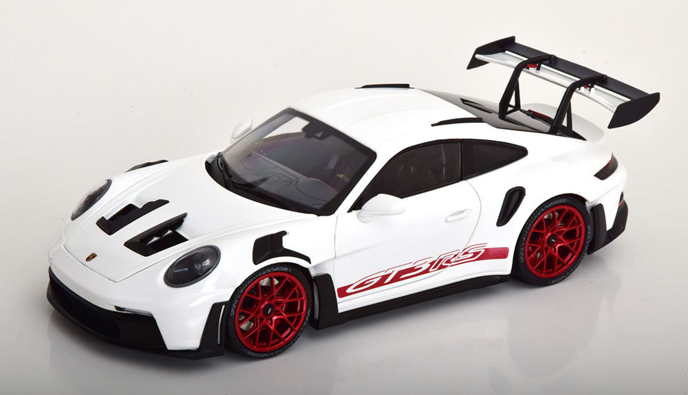 minichmaps 1/18 Porsche 911 (992) GT3 RS 2023 ホワイト ポルシェ ミニチャンプス - 乗用車 minichmaps 1/18 Porsche 911 (992) GT3 RS 2023 ホワイト ポルシェ ミニチャンプス - 乗用車