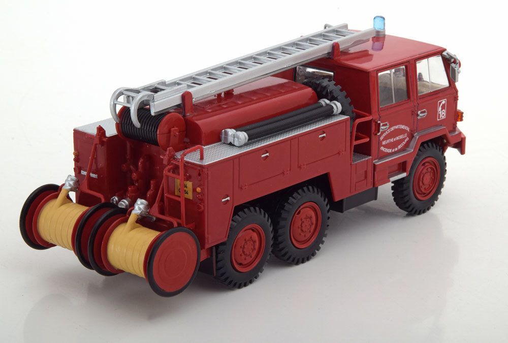 1/43　消防車コレクションばらし　Berliet FF 6x6 FPT HR fire engine France_画像2