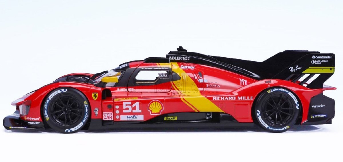 ＜予約品＞　Burago 1/18 Ferrari 499P AF CORSE #51 ALESSANDRO PIER GUIDI-JAMES CALADO-ANTONIO GIOVINAZZI　フェラーリ　ブラーゴ