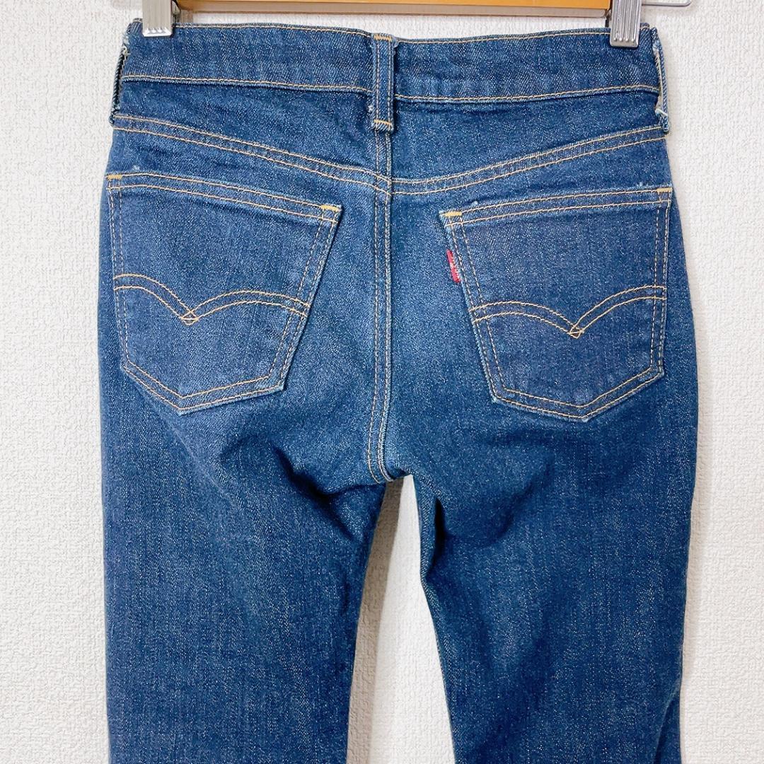 【美品】Levi's リーバイス パーフェクトボディ ローライズ ストレッチデニムパンツ ジーパン ジーンズ 細身 定番 ロングシーズン え11_画像5