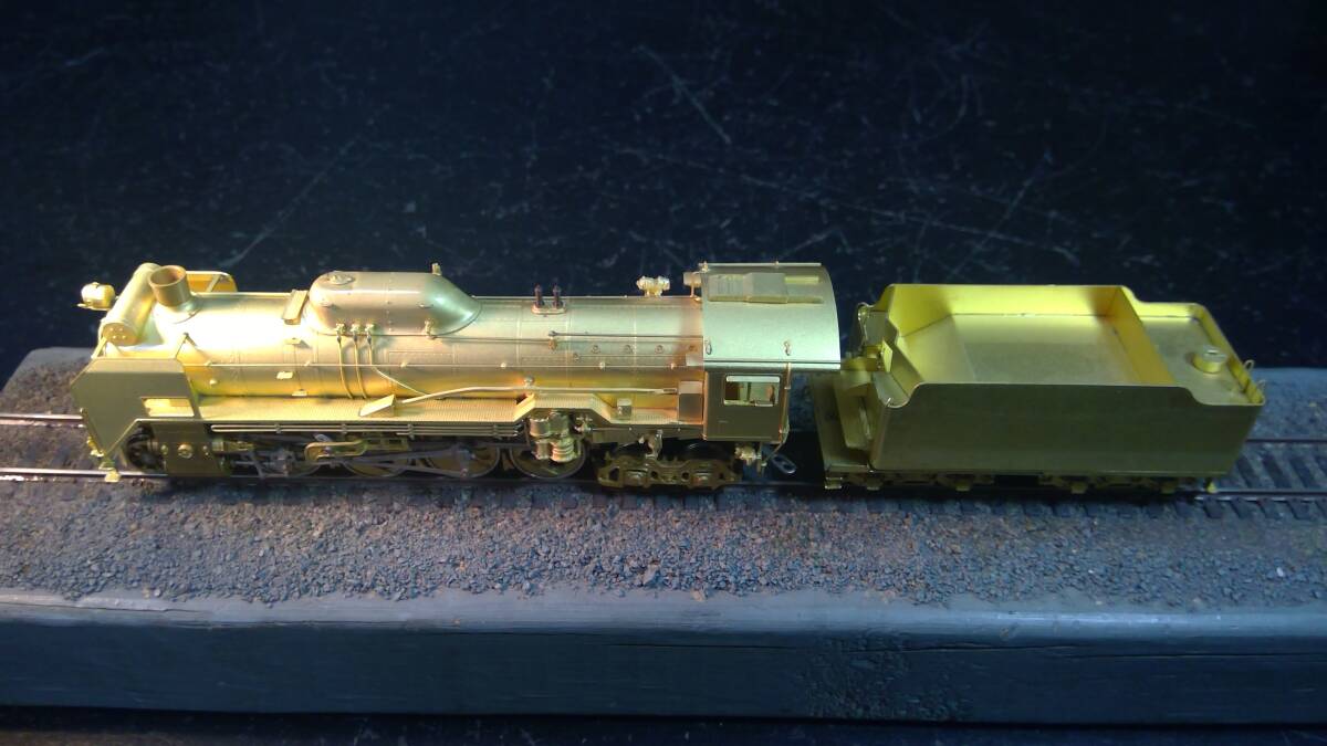 FOMRAS-GREEN ART,KOREA　D61　蒸気機関車　1/80　16.5ミリ　完成品_画像3