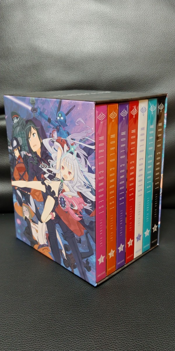 【送料無料】世界征服～謀略のズヴィズダー Vol.1~7＋全巻収納BOX Blu-ray ブルーレイ　