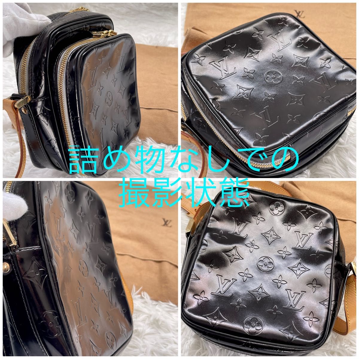 美品】ルイヴィトン ヴェルニ モノグラム ショルダーバッグ 美品】ルイヴィトン ヴェルニ モノグラム ショルダーバッグ