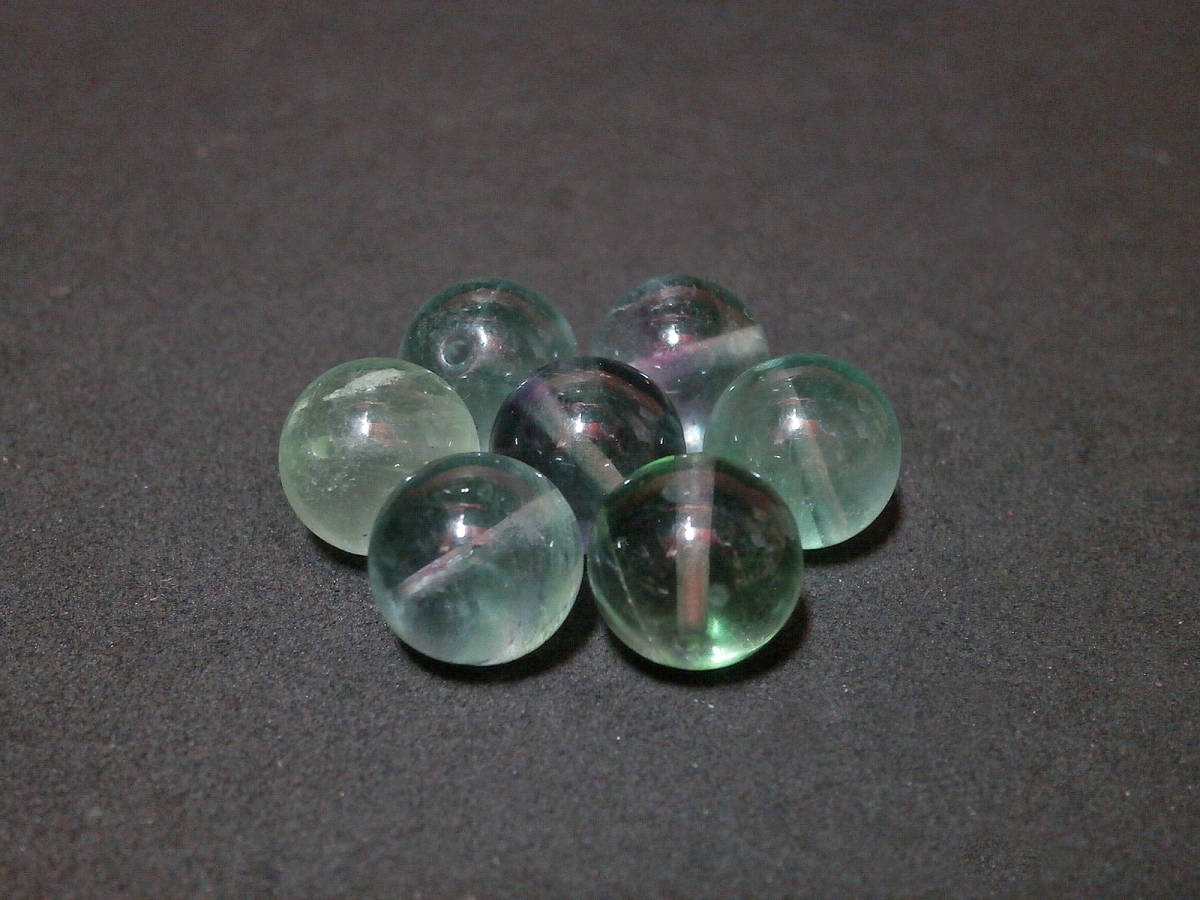 Круглый шарик контракт 12 мм (проникающее отверстие) 1 кусок флорит (флуорит) натуральный каменный каменный ремесленный материал