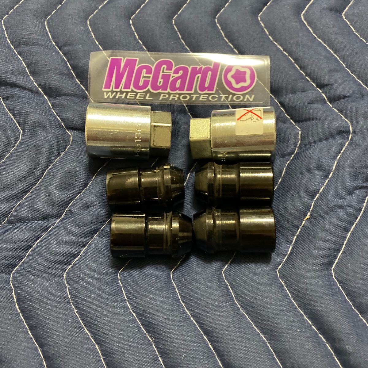 McGard マックガード Wheel Locks ロックナット ホイールナット M12×1.5 ブラック ナット全長 約４０ｍｍ_画像3