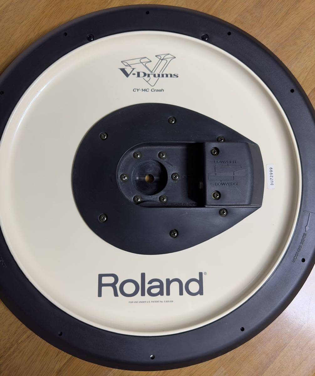 Roland V-drums 電子ドラム用シンバルパッドCY-14C ②_画像4