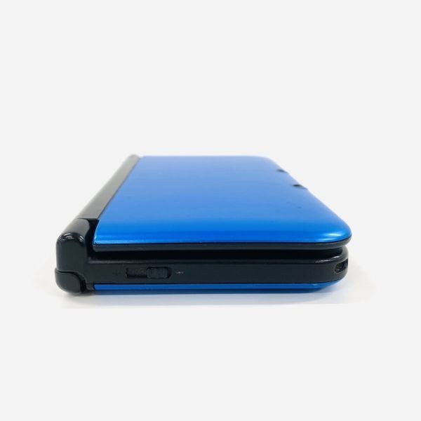 sB614-Z13-132 ◎ Nintendo ニンテンドー 3DS LL SPR-001 ブルー×ブラック 本体 充電器/ゲームソフト付属 ゲーム機 携帯ゲーム機 玩具 ④_画像8