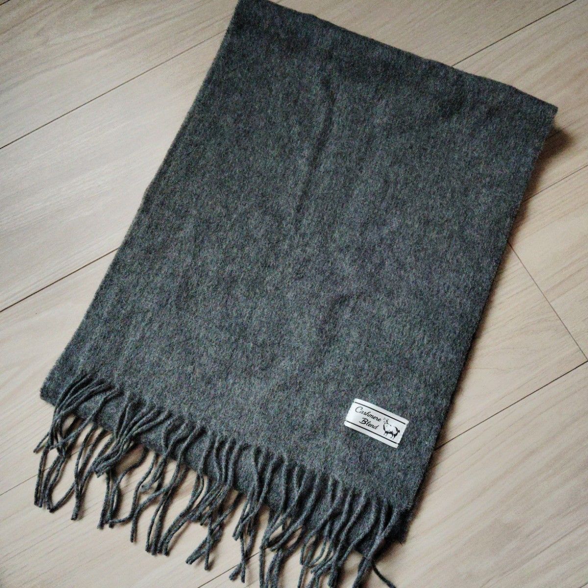 cashmere blend マフラー　カシミヤ混