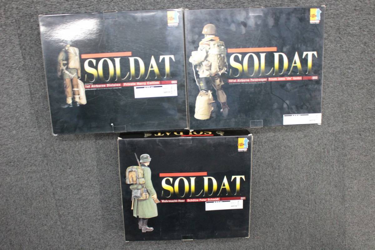 【ドラゴン 1/6アクションフィギュア SOLDAT ドイツ国防軍歩兵、アメリカ空挺師団、イギリス空挺師団、レンジャースナイパー 4点セット】 _画像10