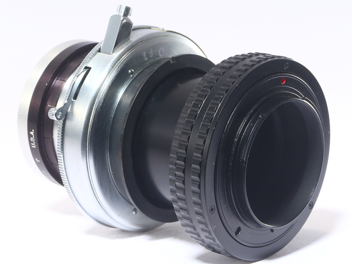 Wollensak 75mm F1.9 Oscillo-Raptar 1:0.9X ウォーレンサック オシロラプター オシロスコープ用 ソニー Eマウント 改造レンズ やや難あり_画像5