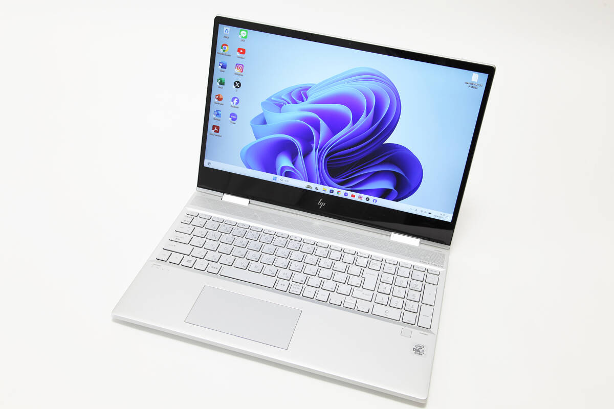 【Office付／タブレットモードOK／初期設定済】HP ENVY x360_画像4