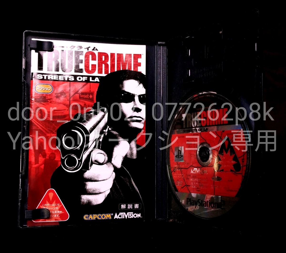 PS2 CAPCOM ACTIVISION TRUECRIME LA _画像3