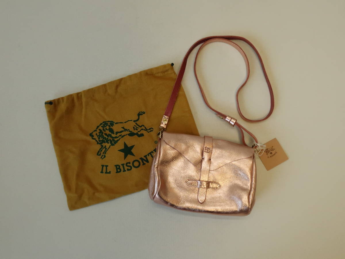 ◇未使用品◇イルビゾンテ ミニサイズショルダーバッグ シャイニー
