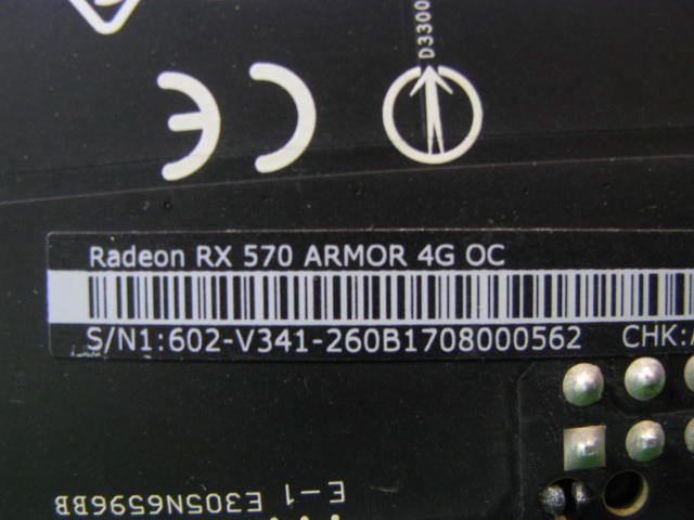 KA3768/グラフィックカード/msi Radeon RX570 ARMOR 4G OC_画像8