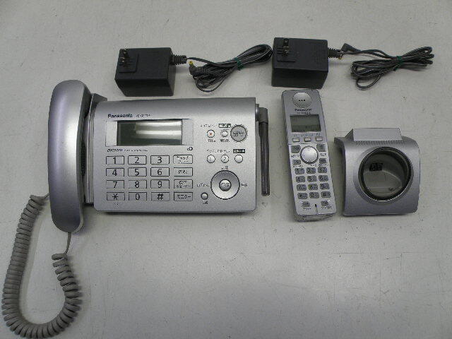 Panasonic! cordless telephone! cordless handset attaching!AC adaptor attaching!EV-GP20-S( silver )