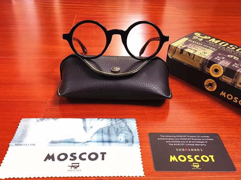 名作モデル☆新品☆ MOSCOT ZOLMAN ゾルマン 丸い眼鏡 メガネフレーム ブラック・ セレブ愛用モデル・黒_画像2