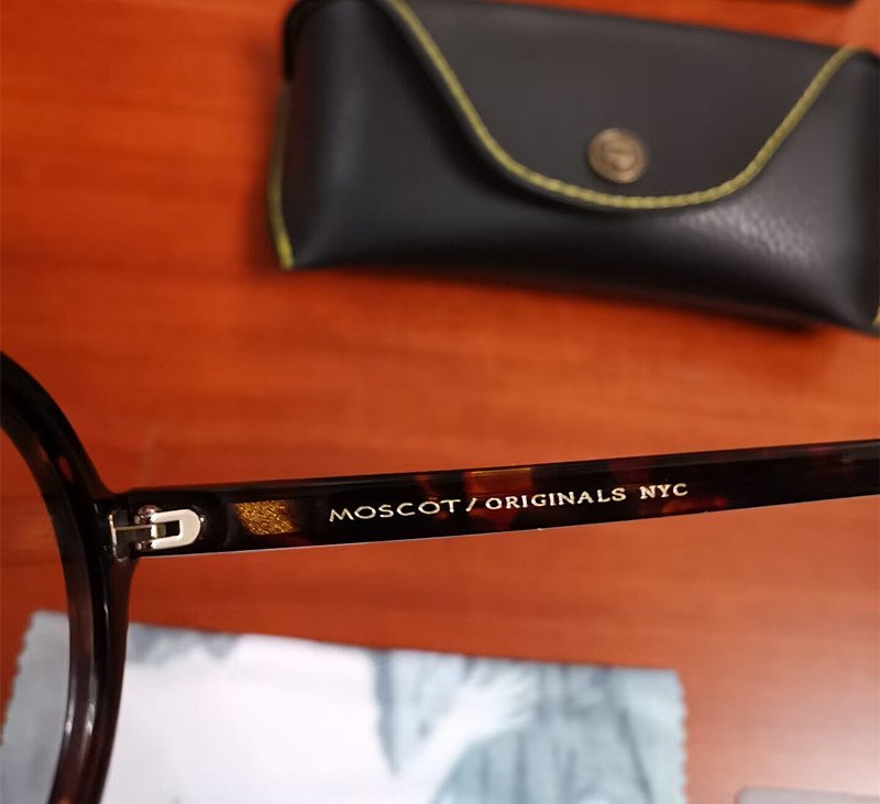 名作モデル☆新品☆ MOSCOT ZOLMAN ゾルマン 丸い眼鏡 メガネフレーム 鼈甲・ セレブ愛用モデル_画像7