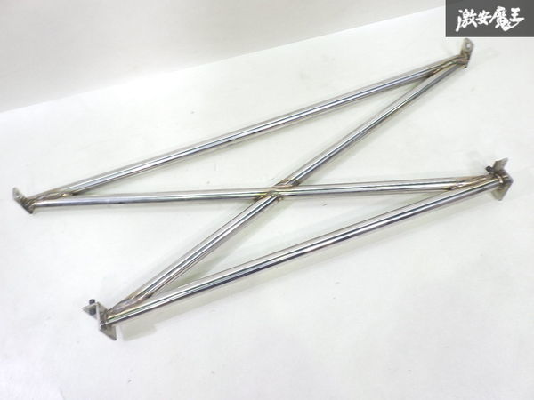 ワンオフ品 DA1 DA2 クイント インテグラ ステンレス製 ミラクルクロスバー クロスバー 補強バー 即納 EG6 EK4 EK9 EF9 DC2 ○_画像8