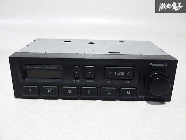 Panasonic パナソニック 1DIN AM ラジオ チューナー オーディオ デッキ 本体のみ 86100-87253 CR-BD3050A 即納_画像1