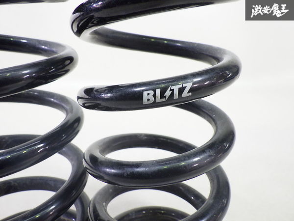 BLITZ ブリッツ 車高調用 直巻き スプリング バネ コイル 左右セット 自由長220ｍｍ 8.6インチ ID 62 6K 即納_画像5