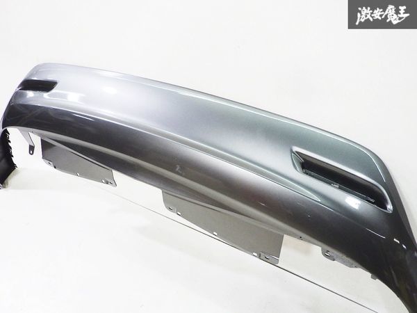 美品!! トヨタ 純正 ZSU60W ZSU65W 60系 ハリアー リア リヤ バンパー ロアカバー ロワカバー ディフューザー シルバー系 52169-43060 即納の画像5