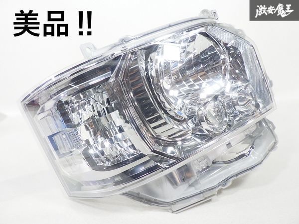 美品 トヨタ 純正 200系 ハイエース 4型 5型 6型 ダークプライム2 LED ヘッドライト ヘッドランプ 右 右側 運転席 KOITO 26-137_画像1