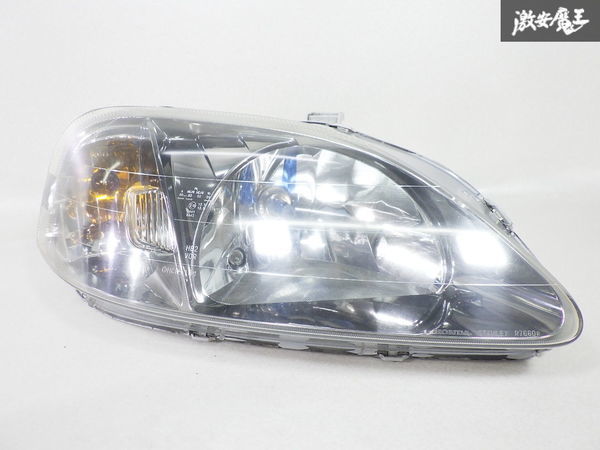 美品 ホンダ 純正 EK3 EK4 シビック 後期 ハロゲン ヘッドライト ヘッドランプ 右 右側 運転席 STANLEY 033-6691 即納 EK9_画像1