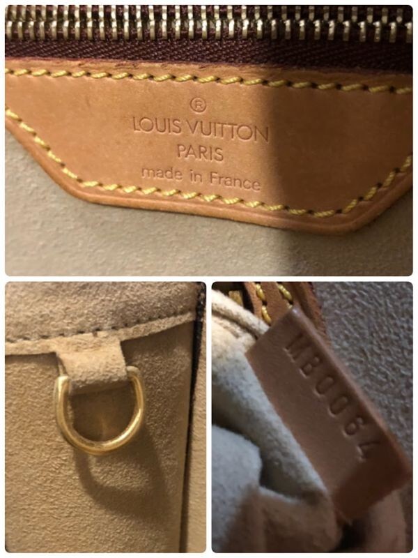 KA0992-1【☆本物保証☆】 LOUIS VUITTON ルイ・ヴィトン モノグラム バビロン M51102 トートバッグ ショルダーバッグ_画像9