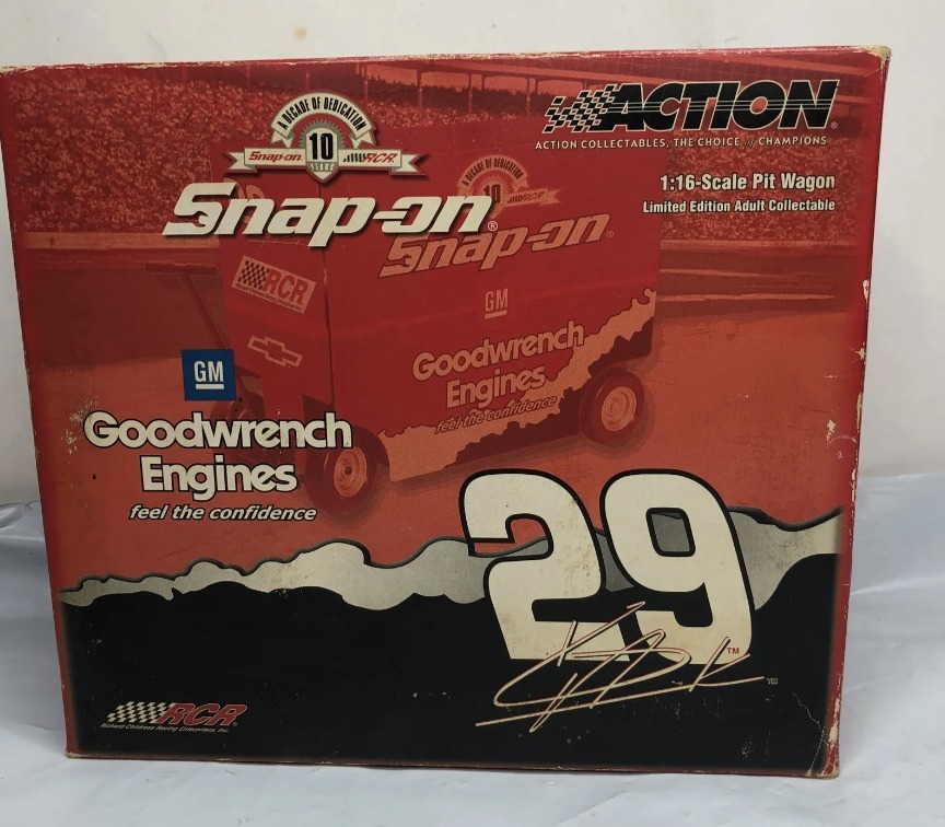 1円スタート！世界7494個限定製造 ★ スナップオン ピットワゴン型 貯金箱 コインバンク Snap-On Pit Wagon 1:16ミニチュア アメリカ雑貨_画像4