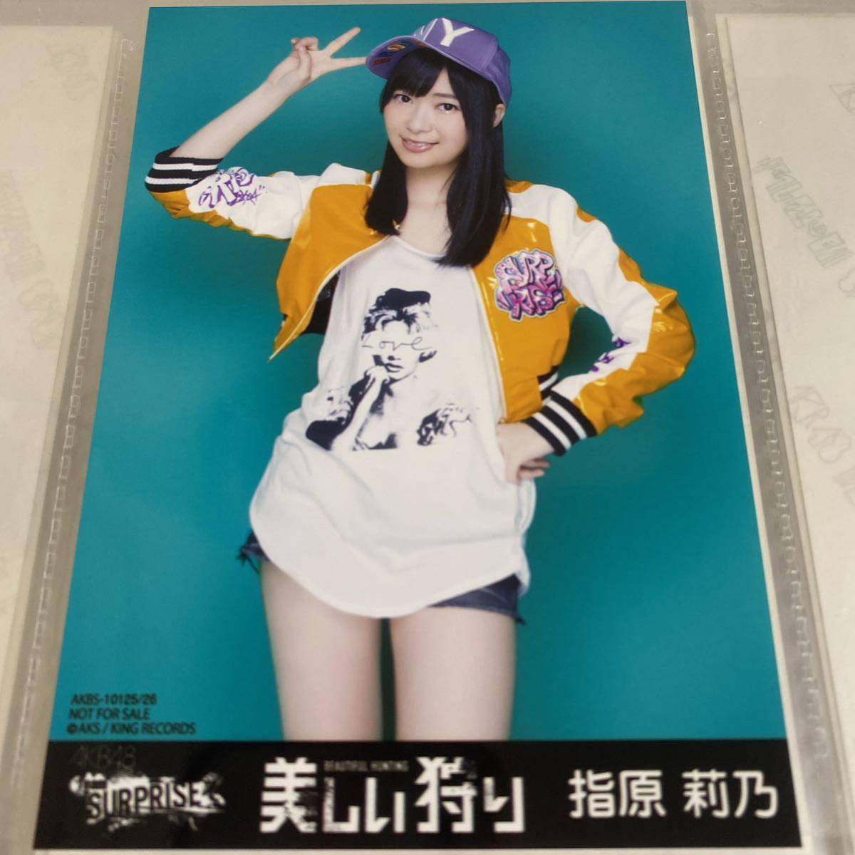 AKB48 指原莉乃 チームサプライズ 美しい狩り 生写真 パチンコ HKT48 バラの儀式公演_画像1