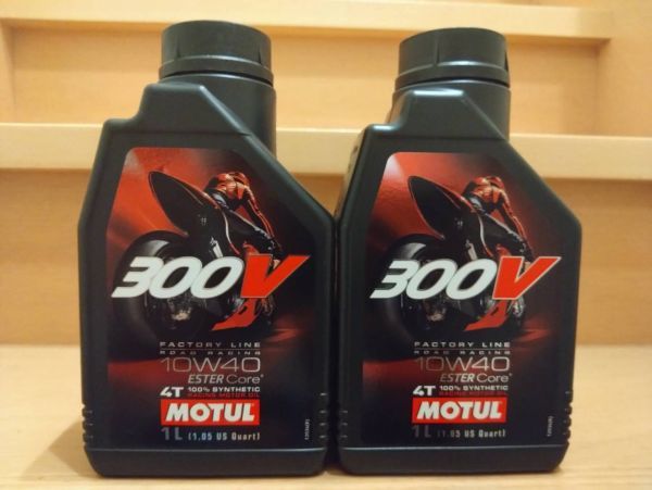 MOTUL モチュール 300V ファクトリーライン ロード レーシング 10W-40 1L 2缶 2本 FACTORY LINE ROAD RACING 正規品_画像1