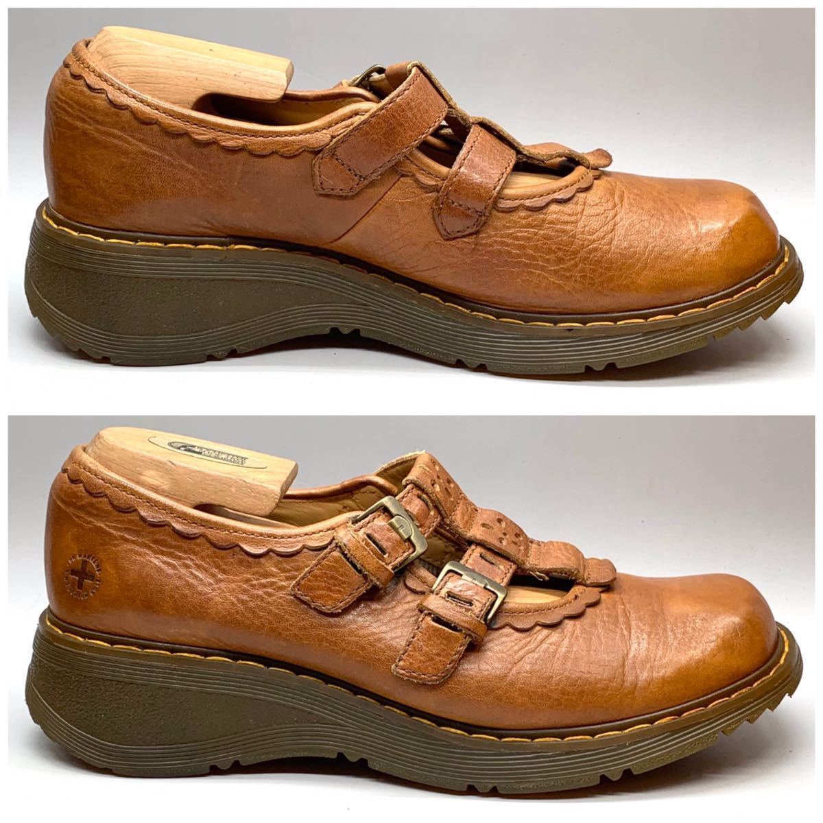 Dr.Martens ( Dr. Martens )me Lee je-n туфли с ремешками кожа Camel Brown UK7 41 26cm кожа обувь кожа обувь мужской 