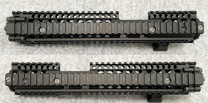 激レア! 実物 DANIEL DEFENSE FSP RIS2 FEAR TOMORROW PTW トレポン ガスブロ MK18 MK12 ダニエルディフェンス NOVESKE KNIGH'S ナイツ_画像5