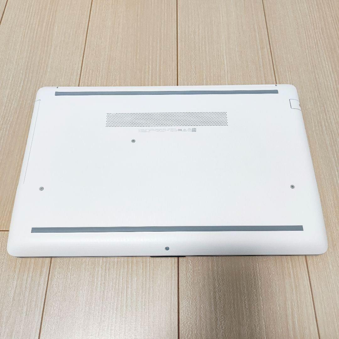 【極美品】HP オフィス ノートパソコン 白 15-db0160AU_画像9