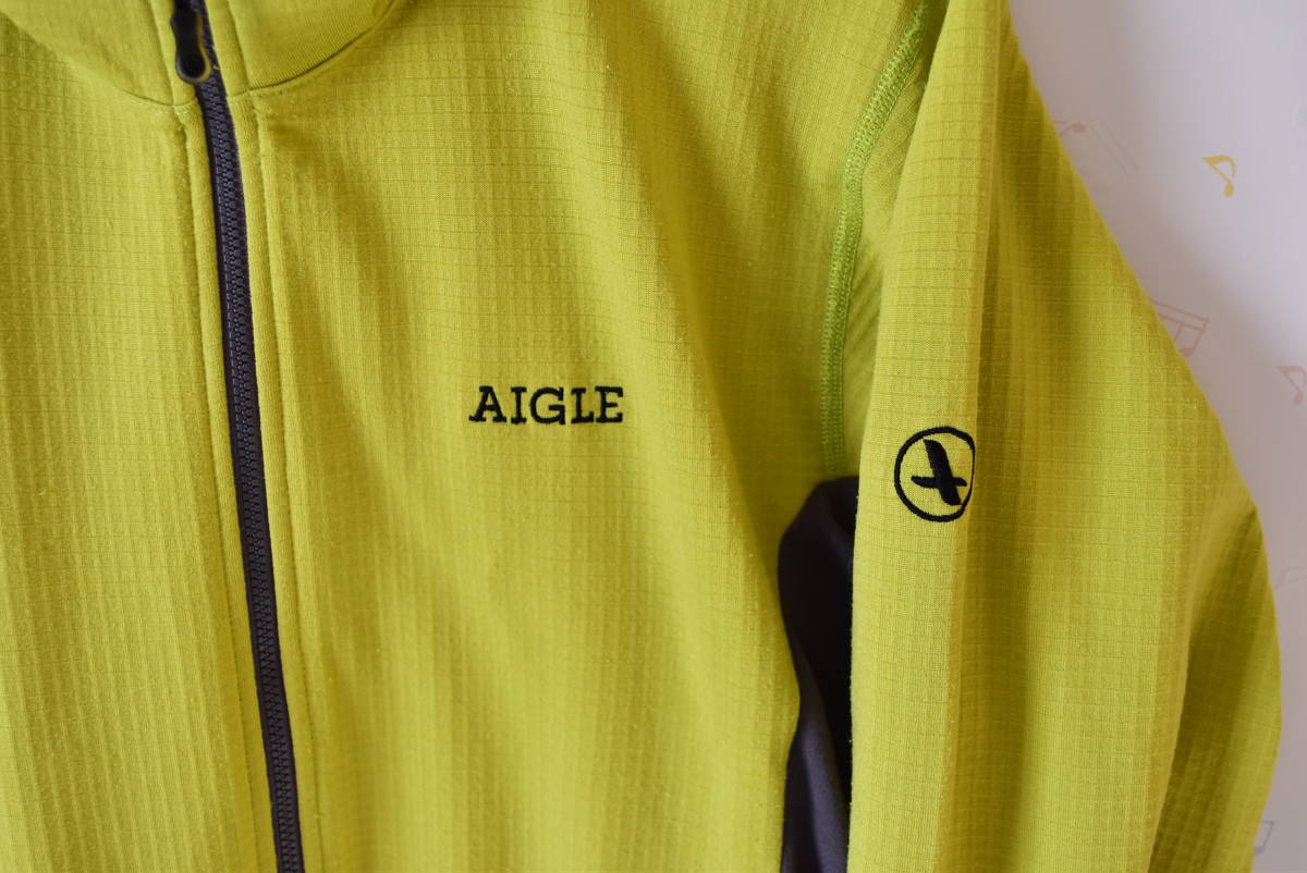 【送料込】AIGLE エーグル セルドライブルゾン ジャケット Mサイズ メンズ ジャケット パーカー ミッドレイヤー 登山 アウトドア