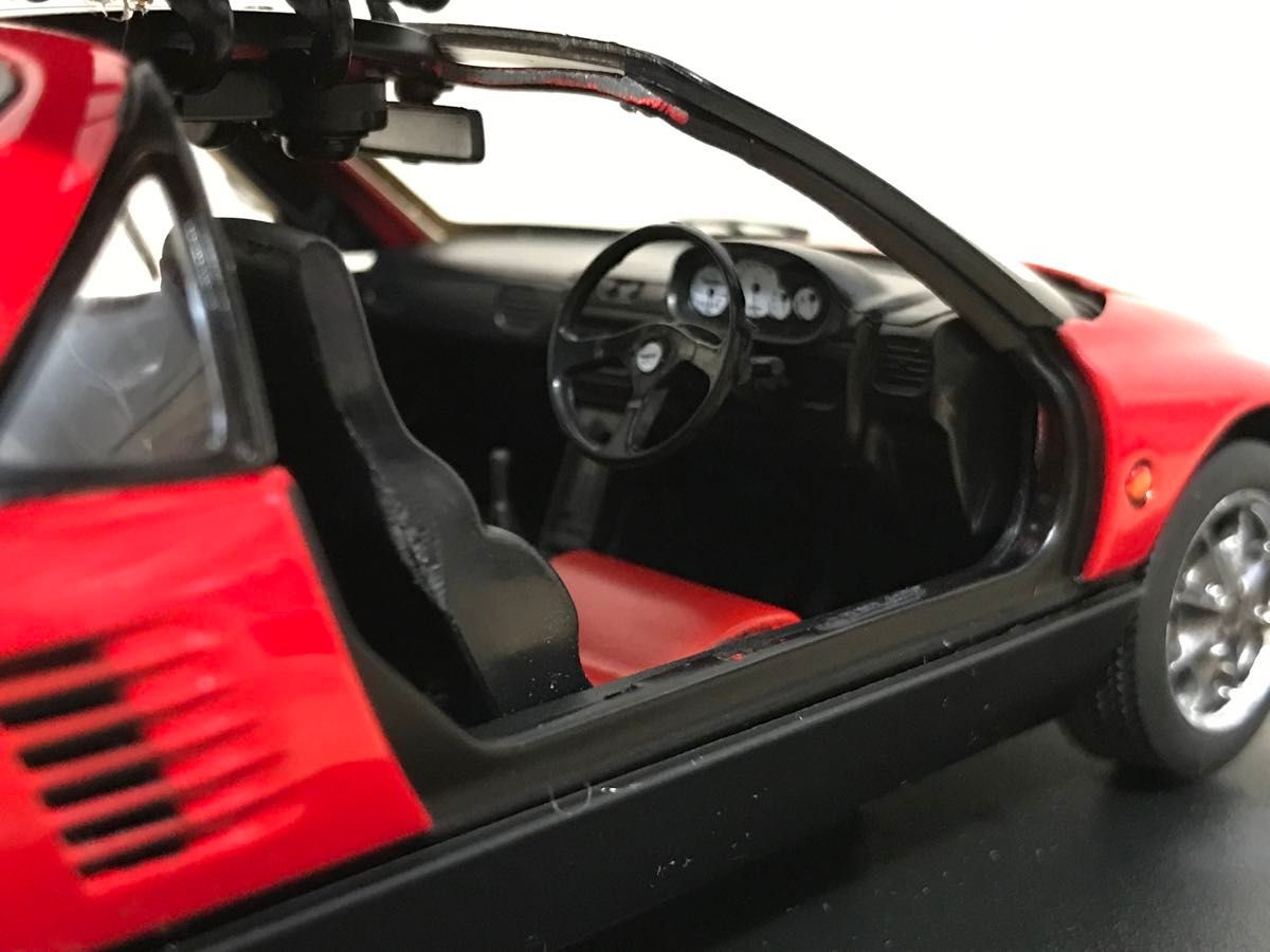 送料無料　1/24 マツダ オートザム AZ-1 旧車 ミニカー 国産名車コレクション MAZDA AUTOZAM 1992