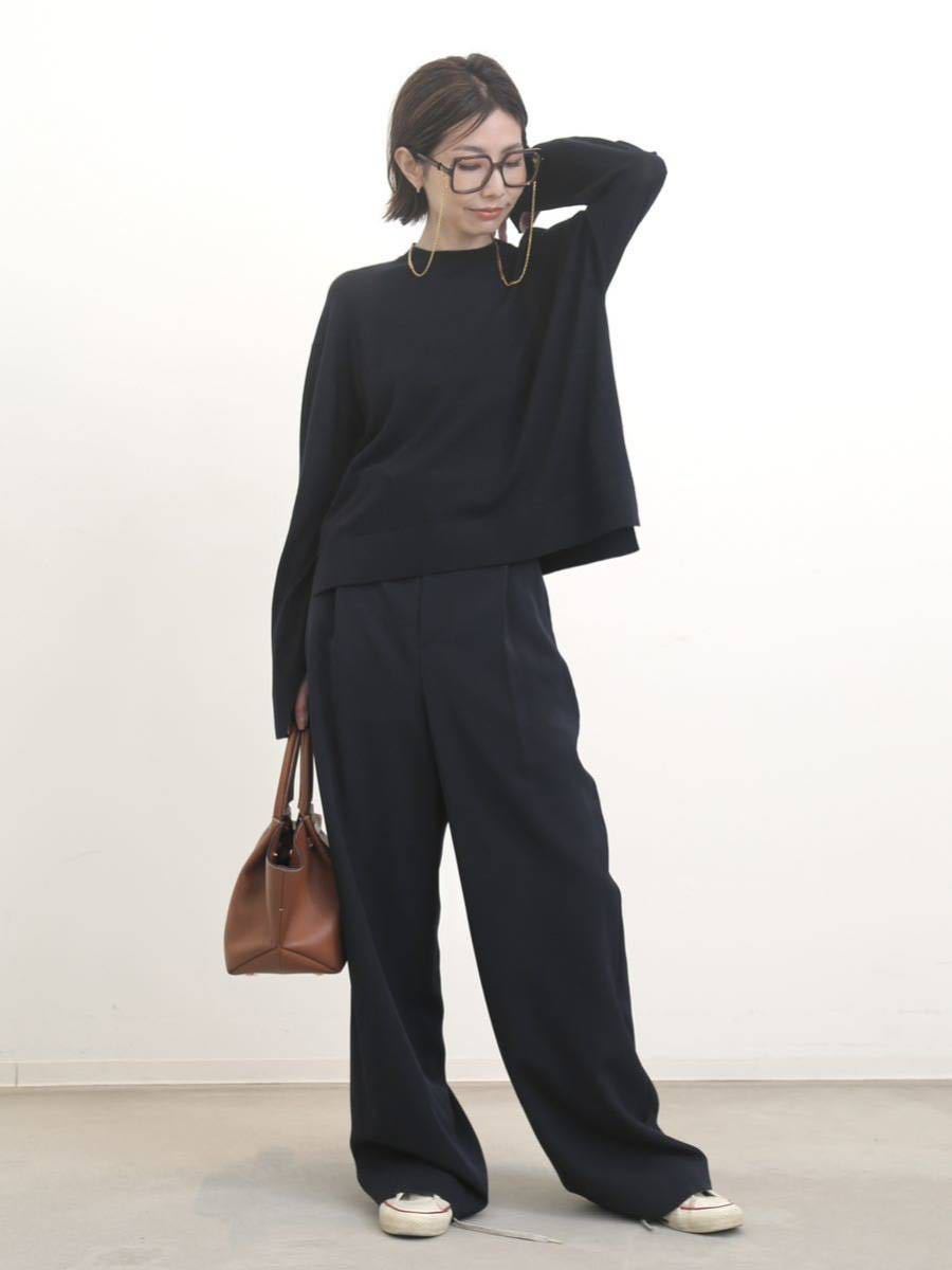 【L'Appartement】Slit Sleeve Knit Pullover