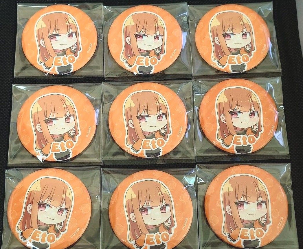 カラフルピーチ からぴち えと えとさん 缶バッジ 痛バに 9個 カラフルピーチ からぴち えと えとさん 缶バッジ 痛バに 9個