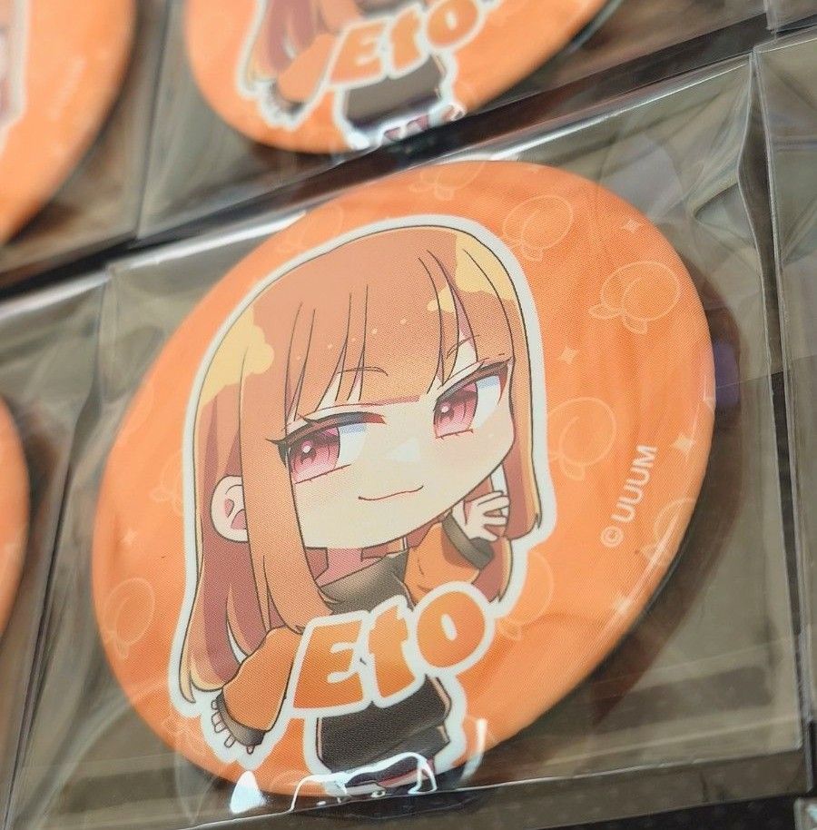 カラフルピーチ からぴち えと えとさん 缶バッジ 痛バに 9個 カラフルピーチ からぴち えと えとさん 缶バッジ 痛バに 9個