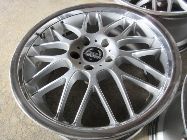 稀少(日本製)モデル4本set!! Weds NOVARIS (18 x8,5 x9,5 +44 5H/114,3) シルビア スカイライン RX-7 クラウン ローレル 180SX アリスト 他_画像2