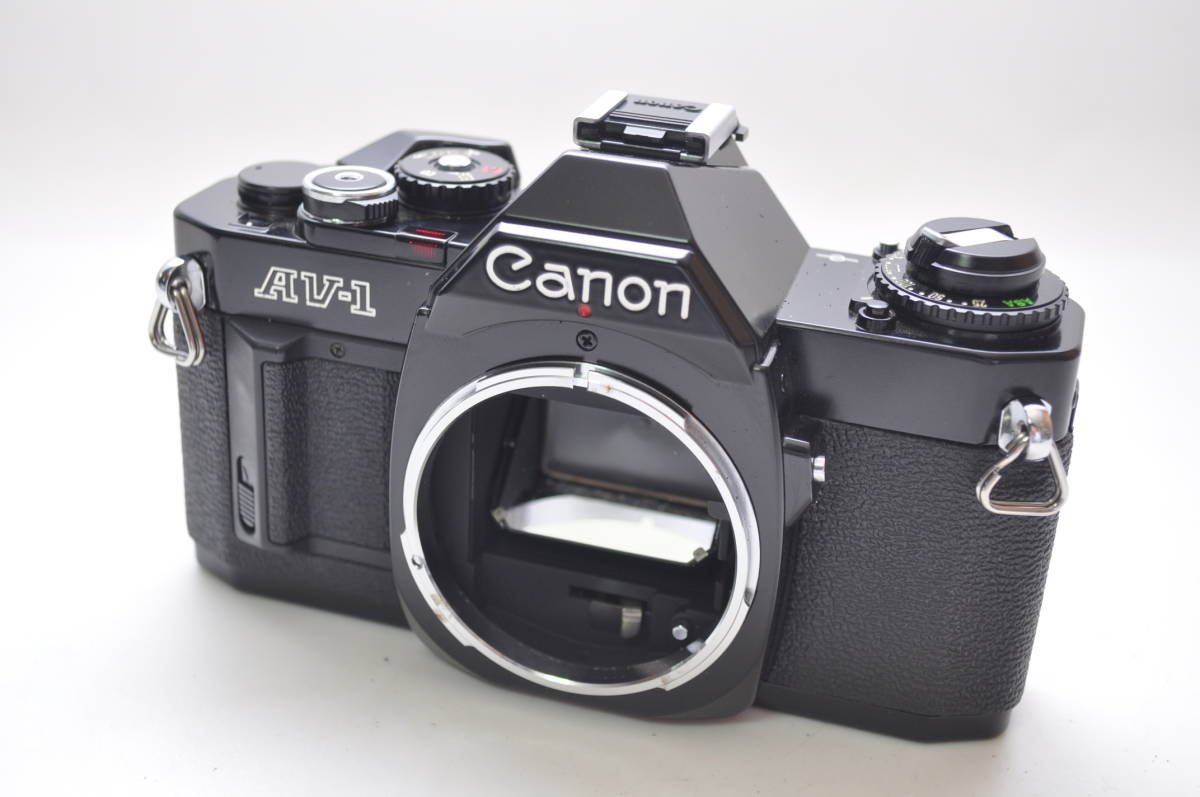 ★極上美品★Canon キャノン AV-1 ブラック ボディ #9914_画像1