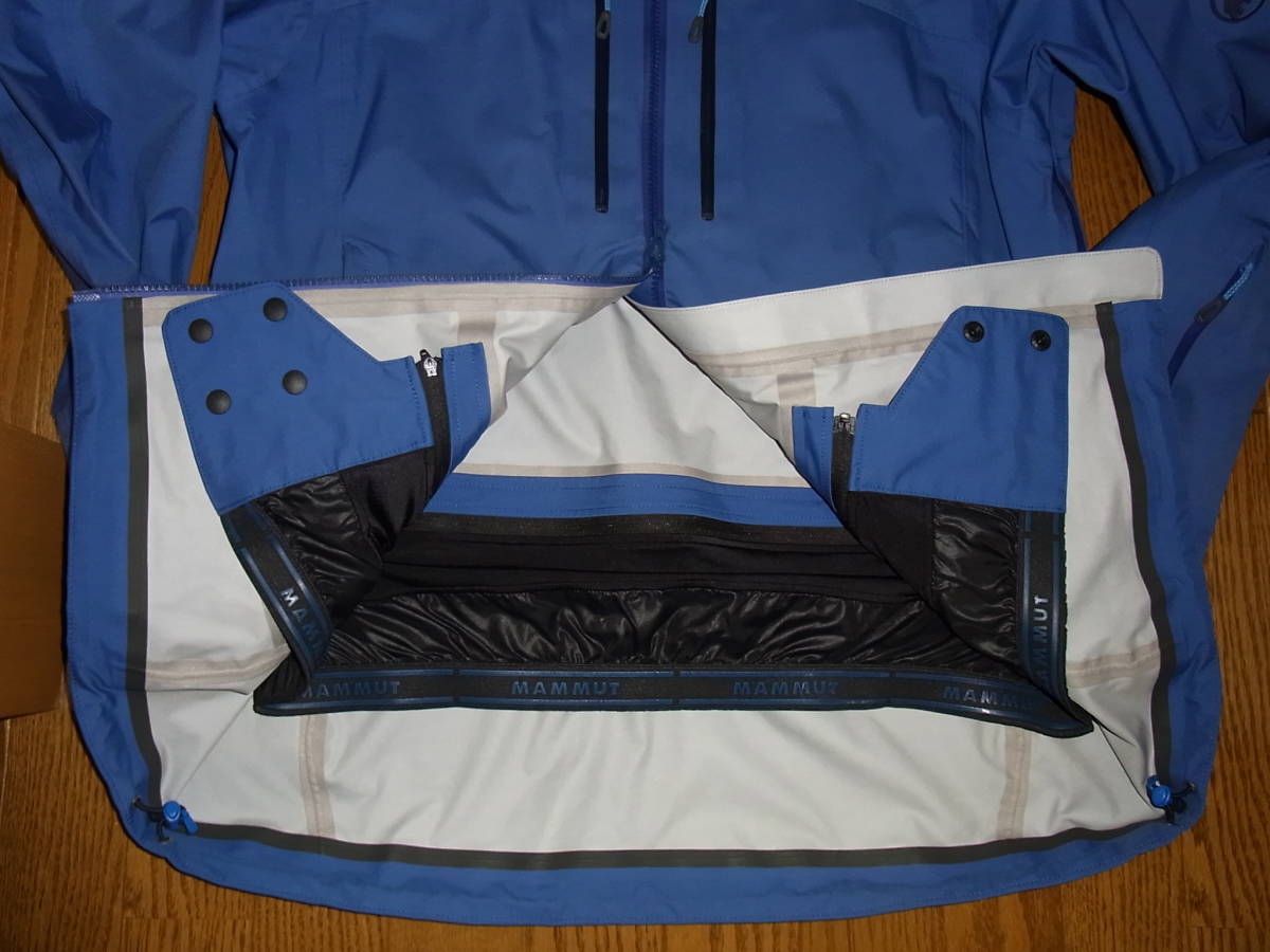 【中古】マムート MAMMUT■SNOW Jacket＆Pants DryTechnology３レイヤー■メンズ スキーウエア■上(ASIA XLサイズ) 下(ASIA Lサイズ)セット_画像8