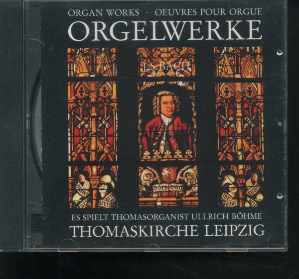 即決CD ウルリヒ・ベーメ 聖トーマス教会オルガン バッハ 独盤 Bach: Orgelwerke Thomaskirche Leipzig / Ullrich Bohme_画像1
