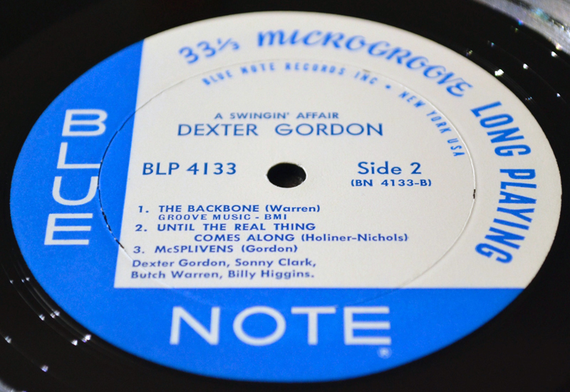 ★オリジナル・完品/美再生/理屈抜きに心地いい『GO!』の姉妹盤、リラックス・バージョン/DEXTER GORDON - A Swingin' Affair_画像5