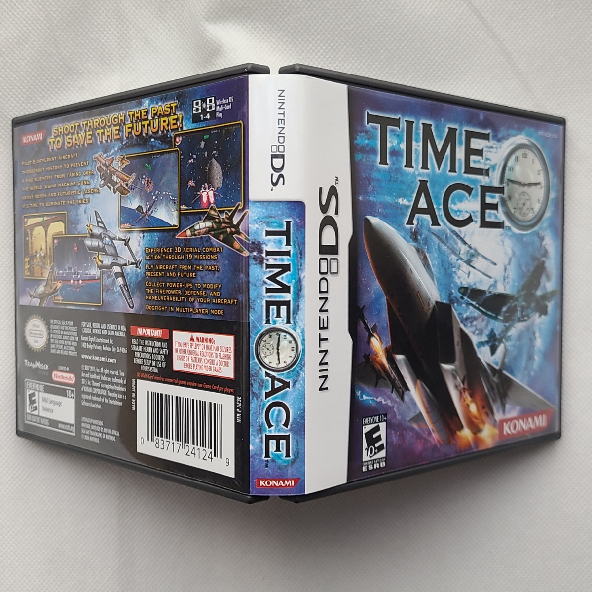 【中古】　美品　激レア　ニンテンドーDS 海外 ソフト タイムエース　TIME　ACE　KONAMI　簡易動作確認済