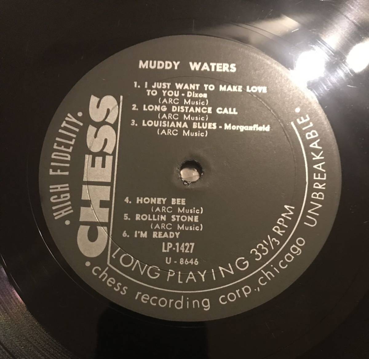 ■USオリジナル盤■MUDDY WATERS ■マディ・ウォーターズ■The Best Of Muddy Waters / 1LP / Stereo / Chess 1427 / US Original / Blues_画像6