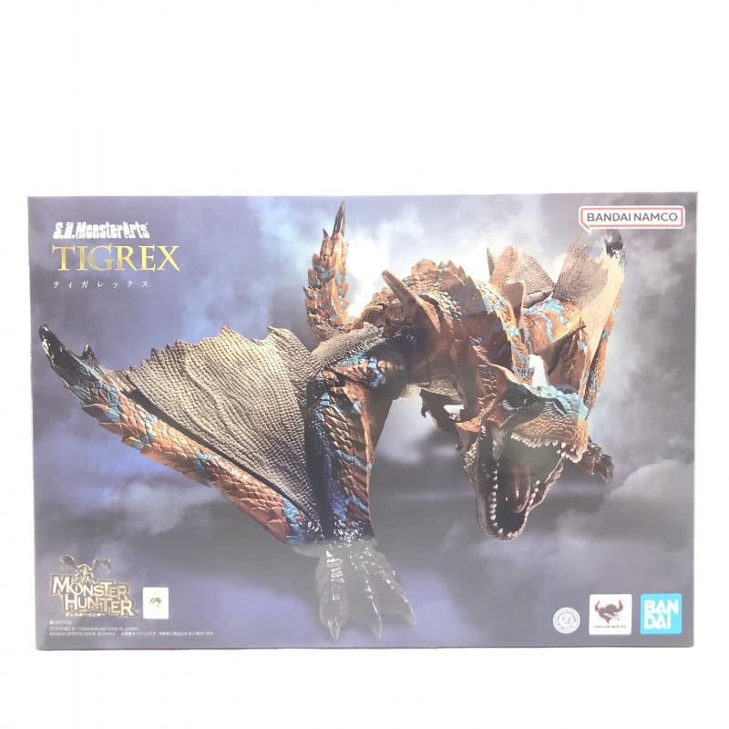 中古】【開封】S.H.MonsterArts ティガレックス バンダイ 中古】【開封】S.H.MonsterArts ティガレックス バンダイ